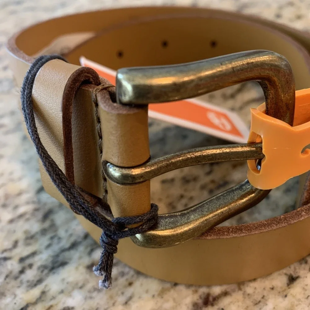 Timberland‎ Boys Belt Size Small NWT Brown Genuine Leather Belt Size 22
